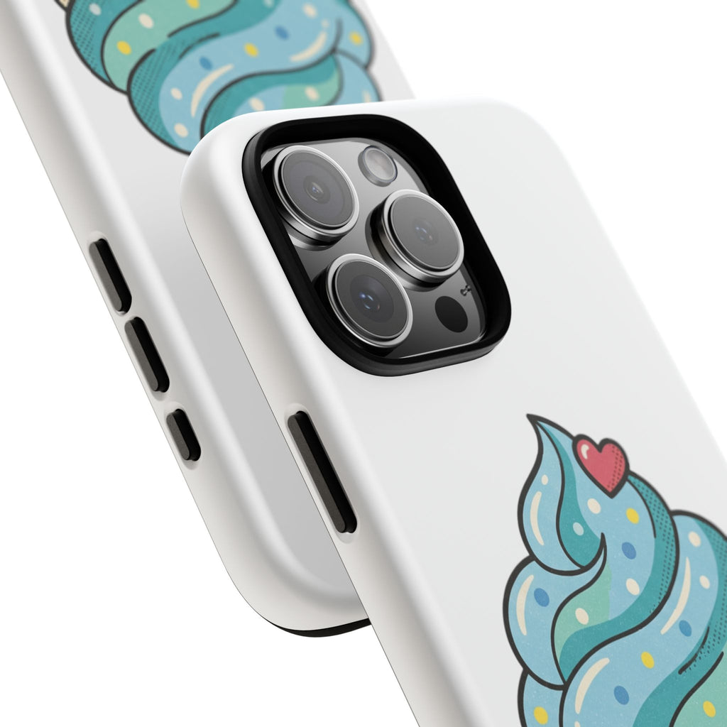 Blue Cupcake Tough Phone Cases