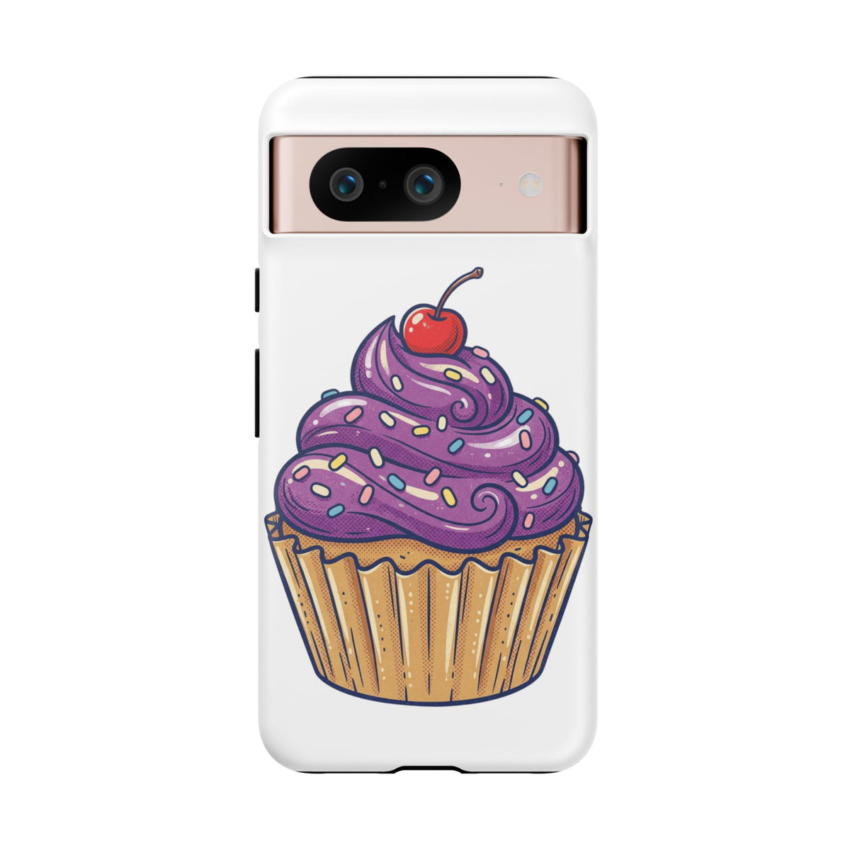 Purple Cupcake Tough Phone Cases