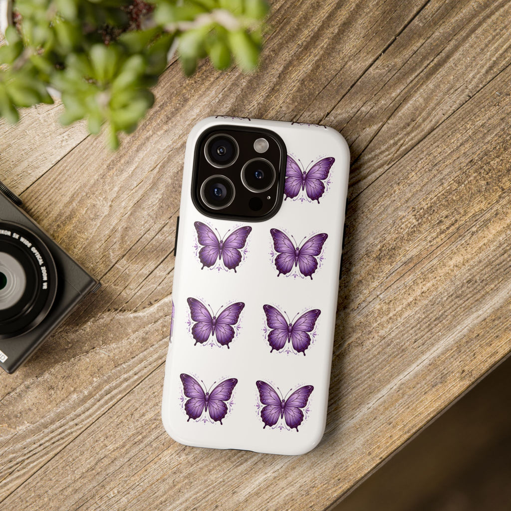 Purple Butterfly Phone Case