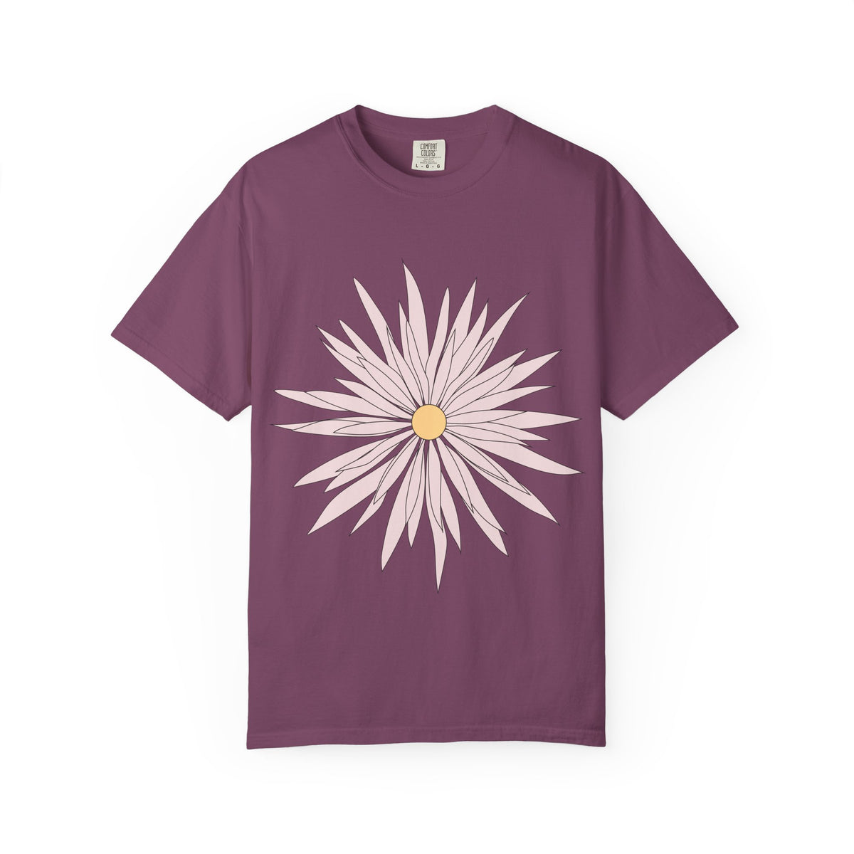 Pink Daisy Graphic T-Shirt