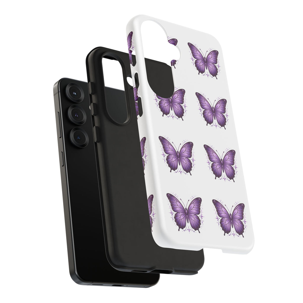 Purple Butterfly Phone Case