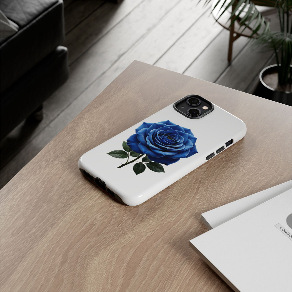Blue Rose Phone Case