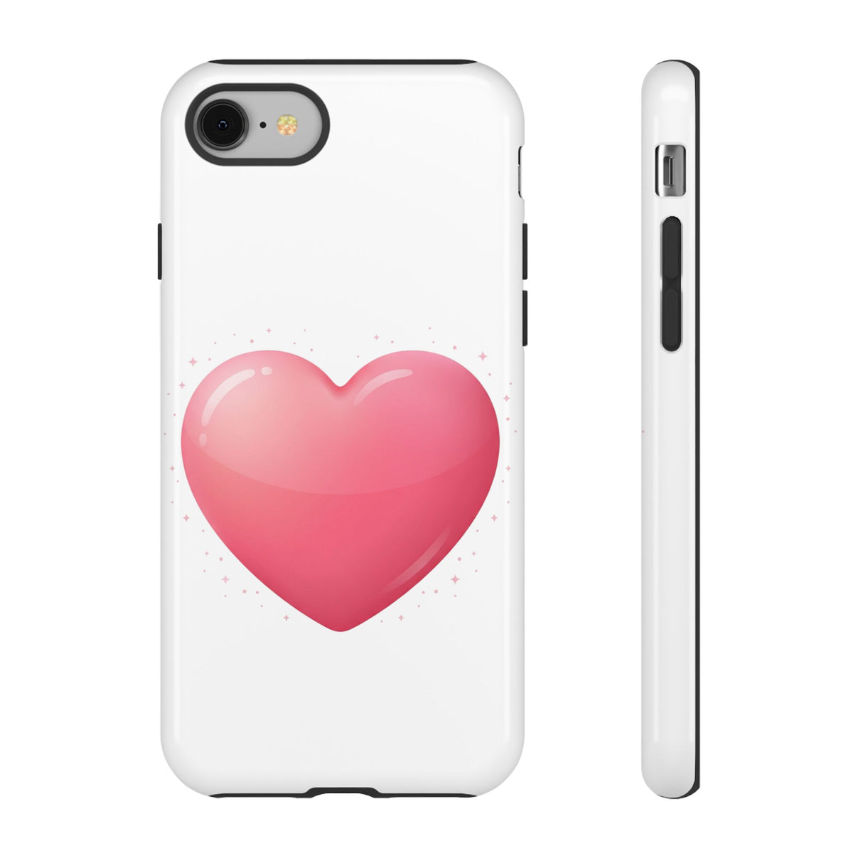Heart Emoji Tough Case — Cute Pink Heart Phone Case for iPhone & Android