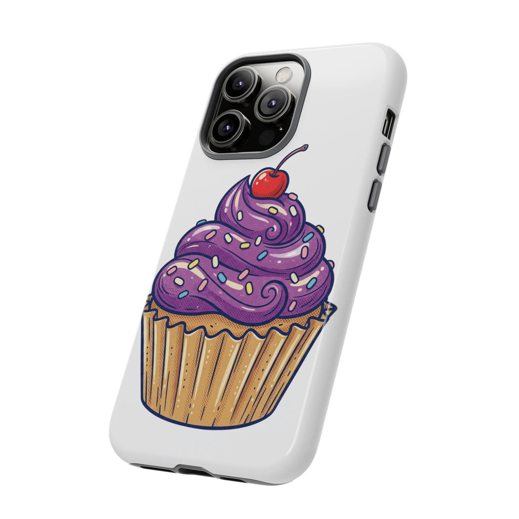 Purple Cupcake Tough Phone Cases