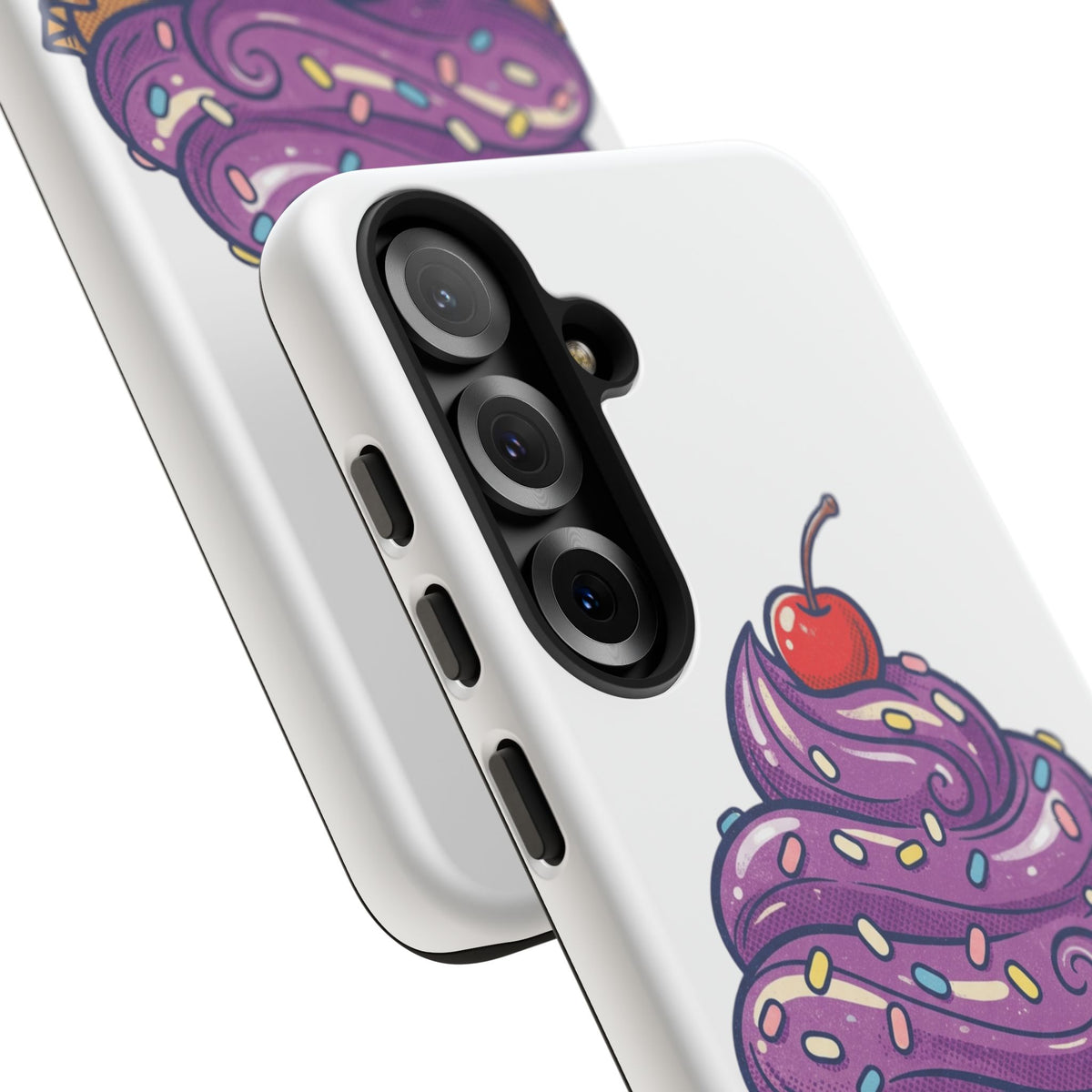 Purple Cupcake Tough Phone Cases