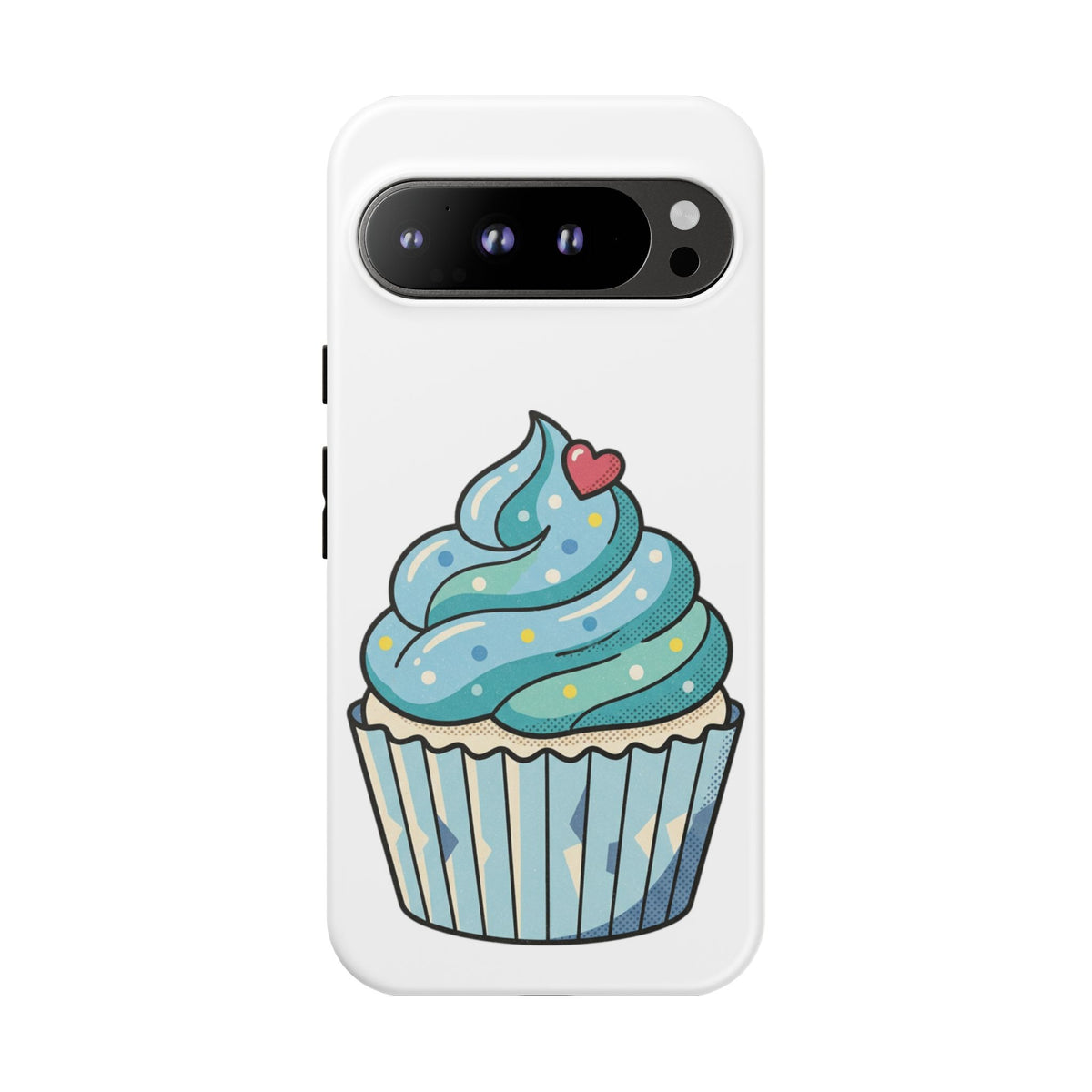 Blue Cupcake Tough Phone Cases