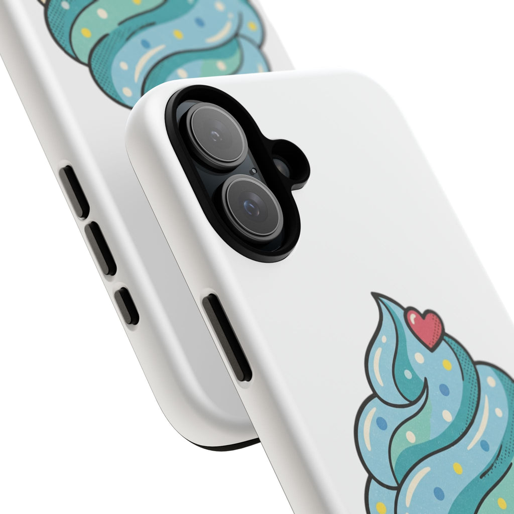 Blue Cupcake Tough Phone Cases