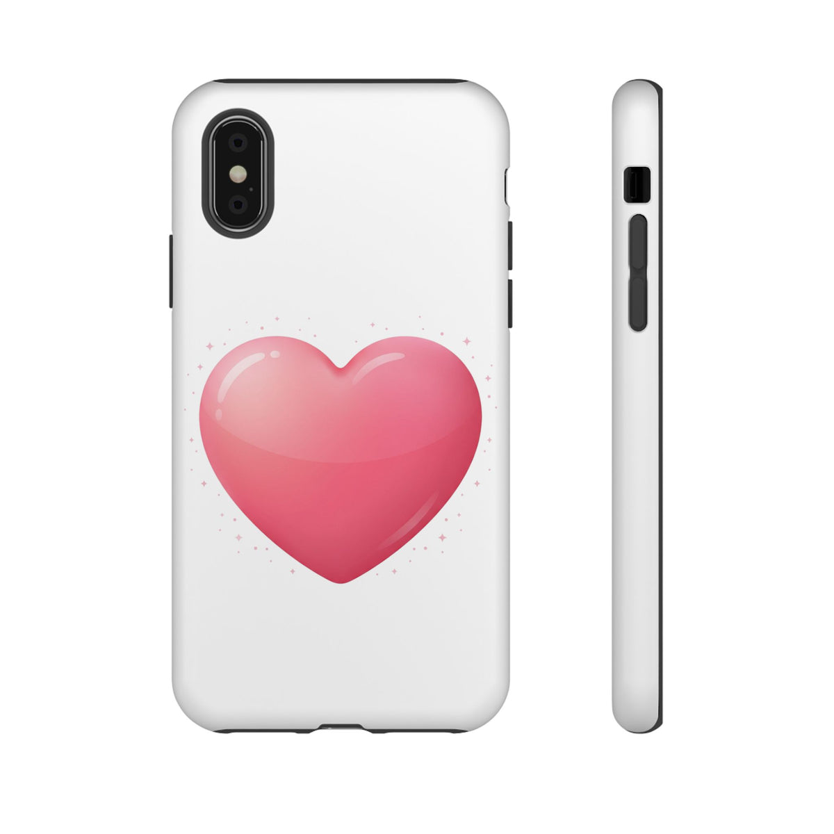 Heart Emoji Tough Case — Cute Pink Heart Phone Case for iPhone & Android