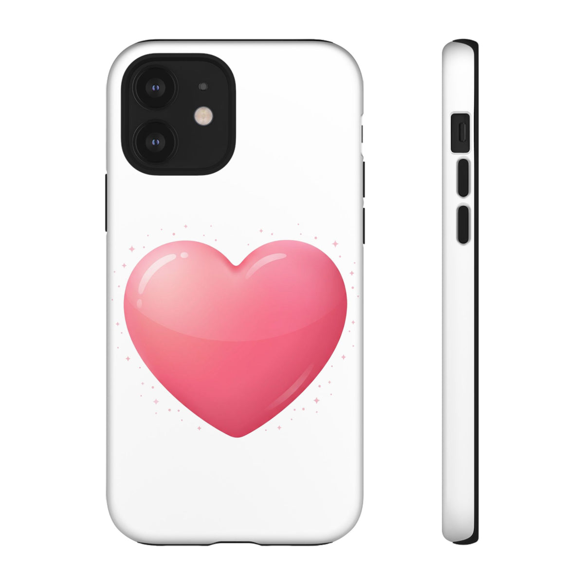 Heart Emoji Tough Case — Cute Pink Heart Phone Case for iPhone & Android