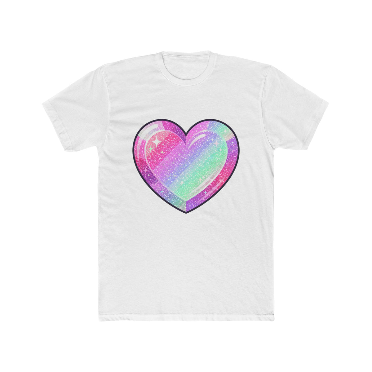 Pastel Rainbow Heart T-Shirt