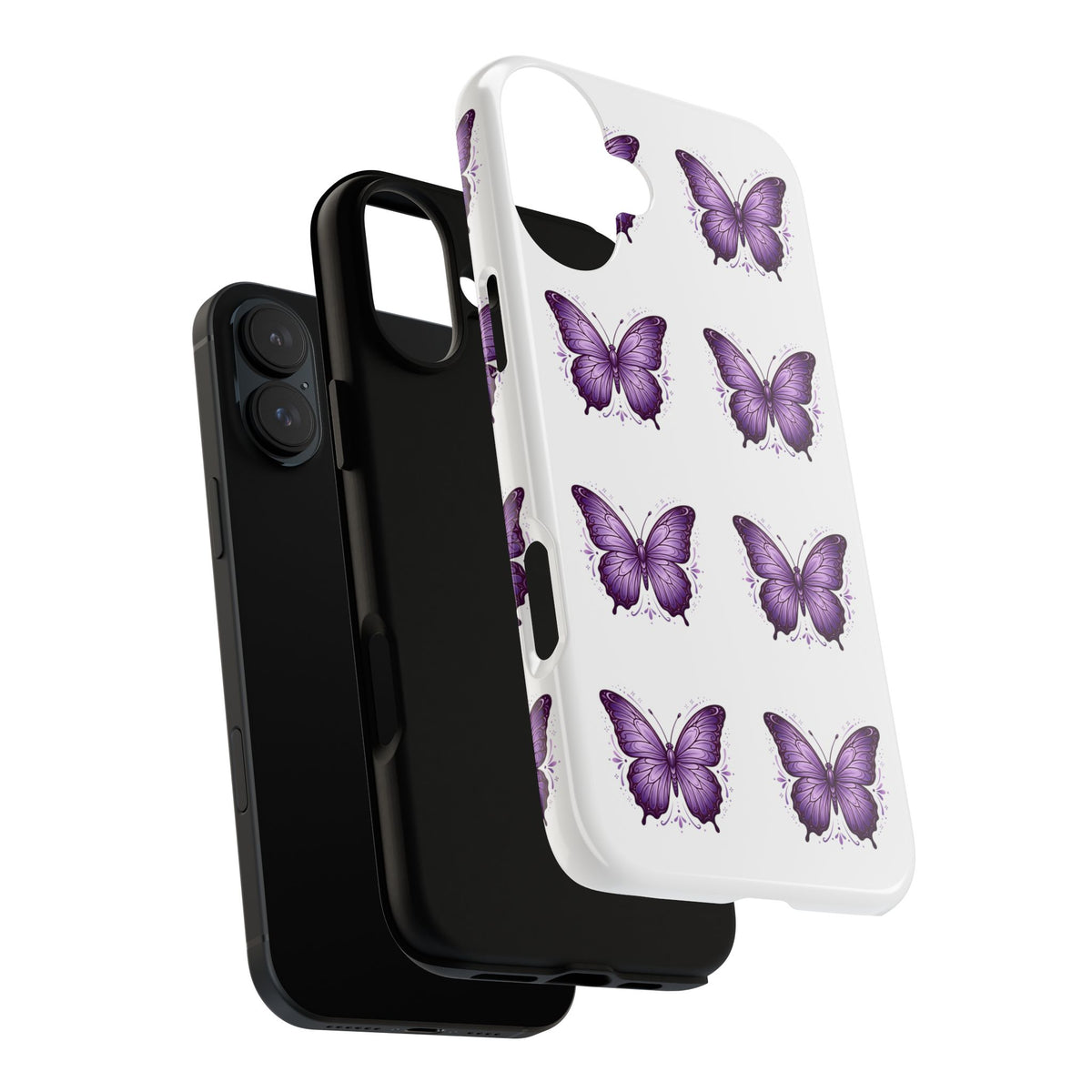 Purple Butterfly Phone Case