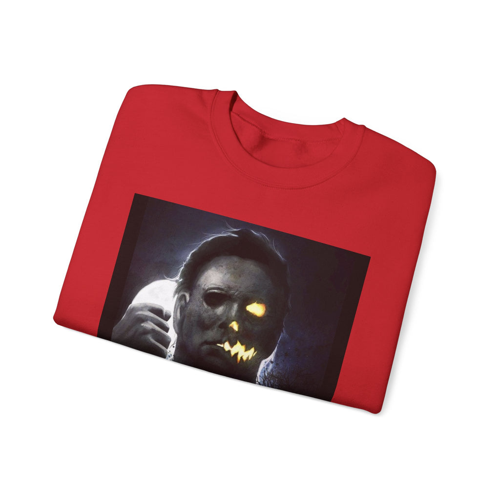 Halloween Michael Myers Mask Crewneck Sweatshirt