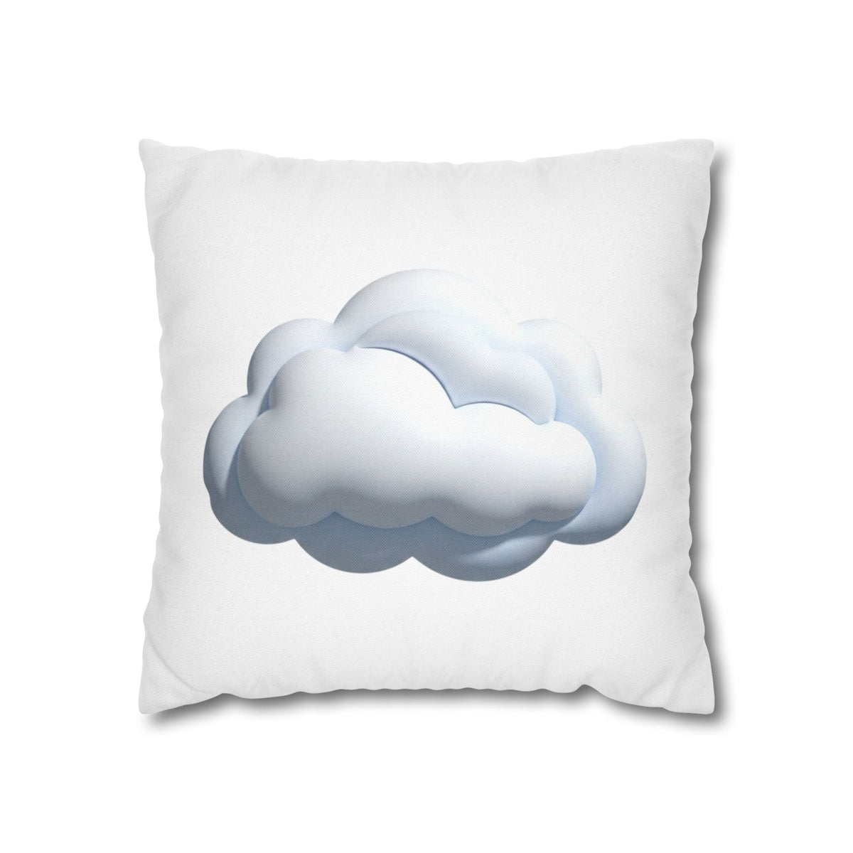 Cloud Throw White Pillowcase — Soft White Cloud Decorative Pillow Cover