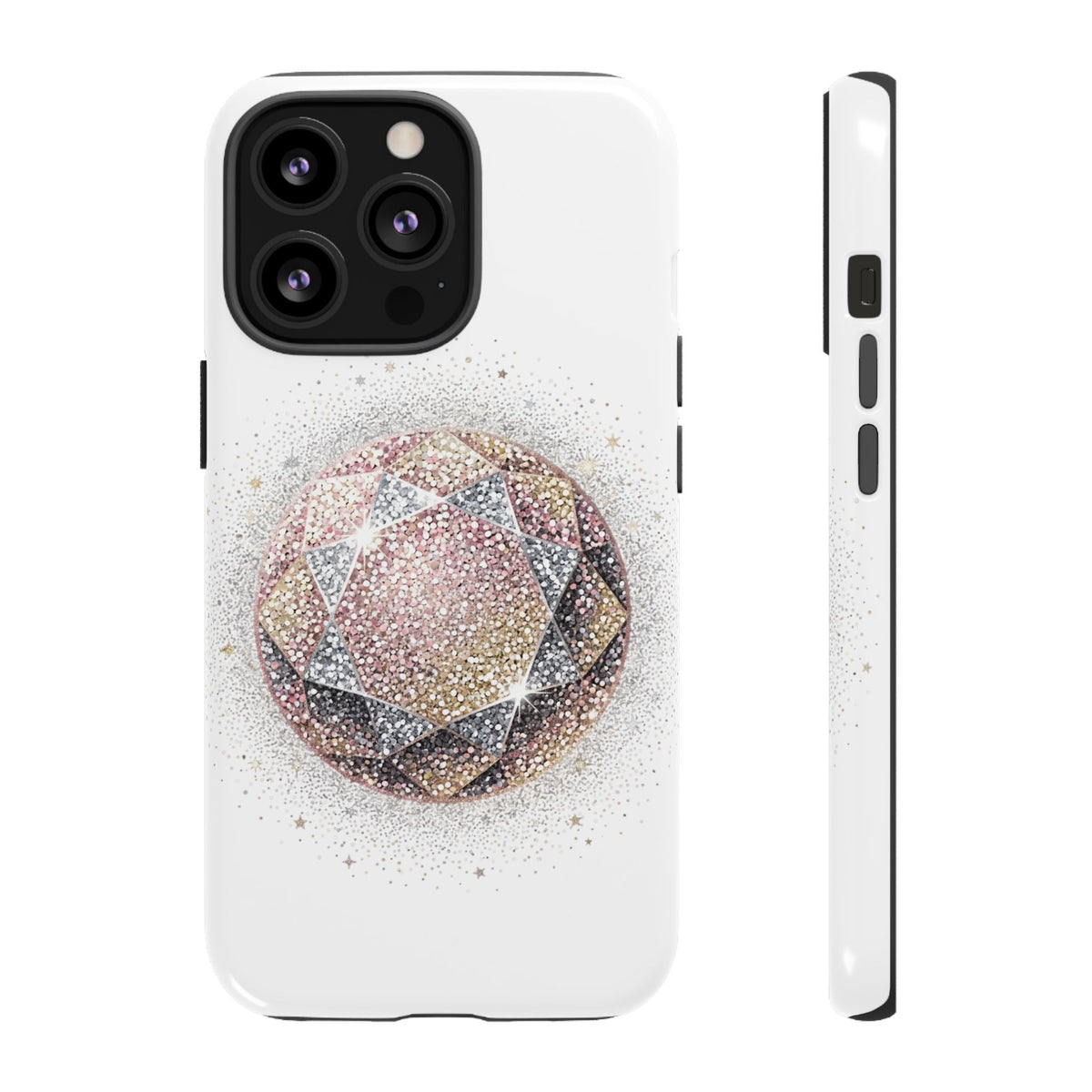 Glittery Tough Phone Cases