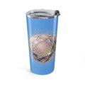 Glittery Light Blue Tumbler 20oz