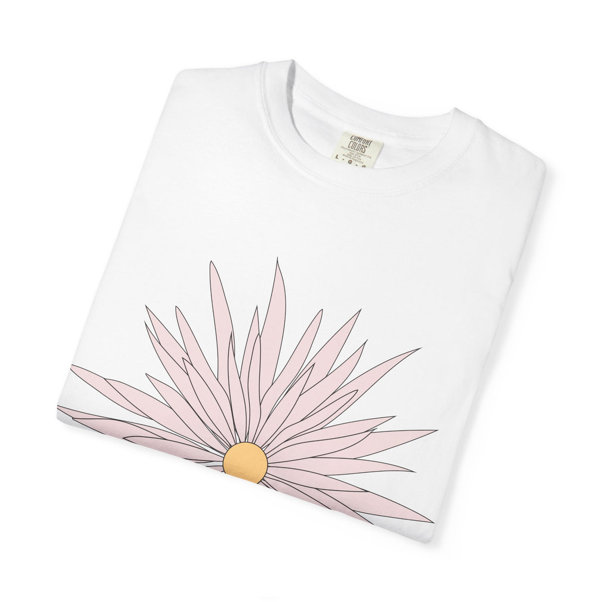 Pink Daisy Graphic T-Shirt