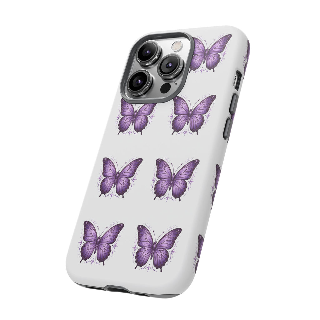 Purple Butterfly Phone Case