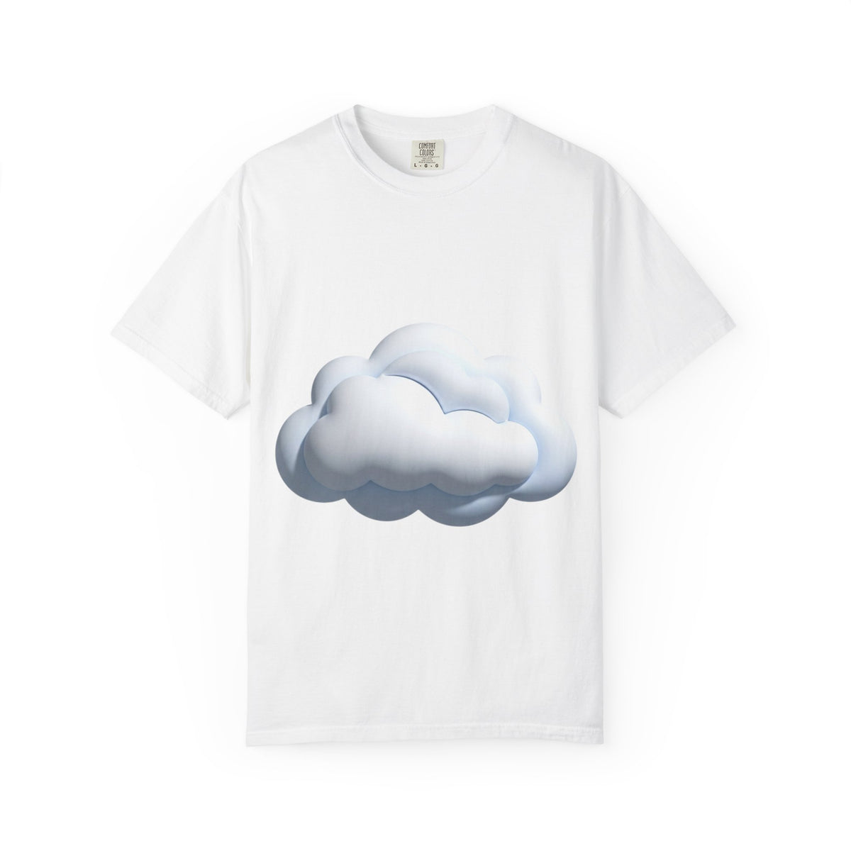 Cloud Graphic T-Shirt — Soft Dreamy Cloud Design