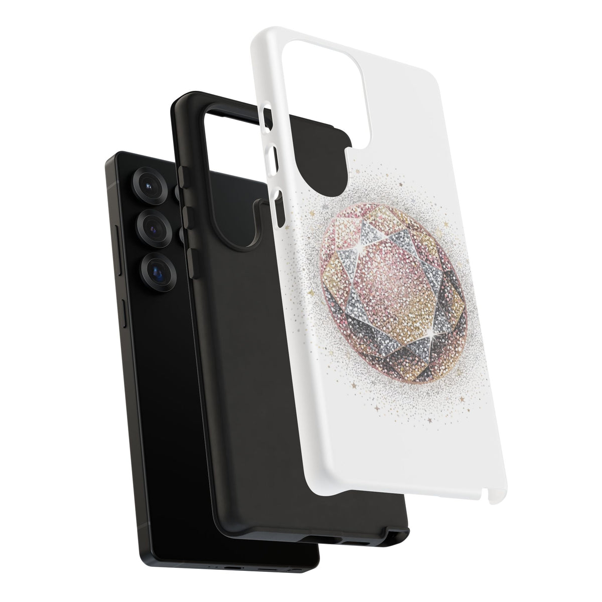 Glittery Tough Phone Cases