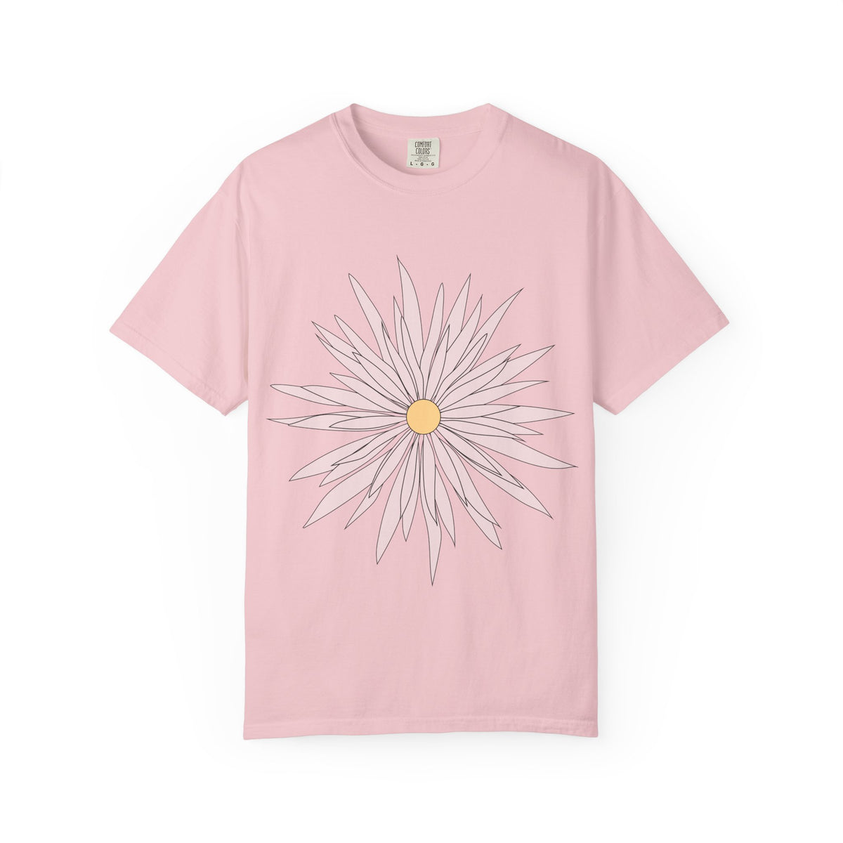 Pink Daisy Graphic T-Shirt