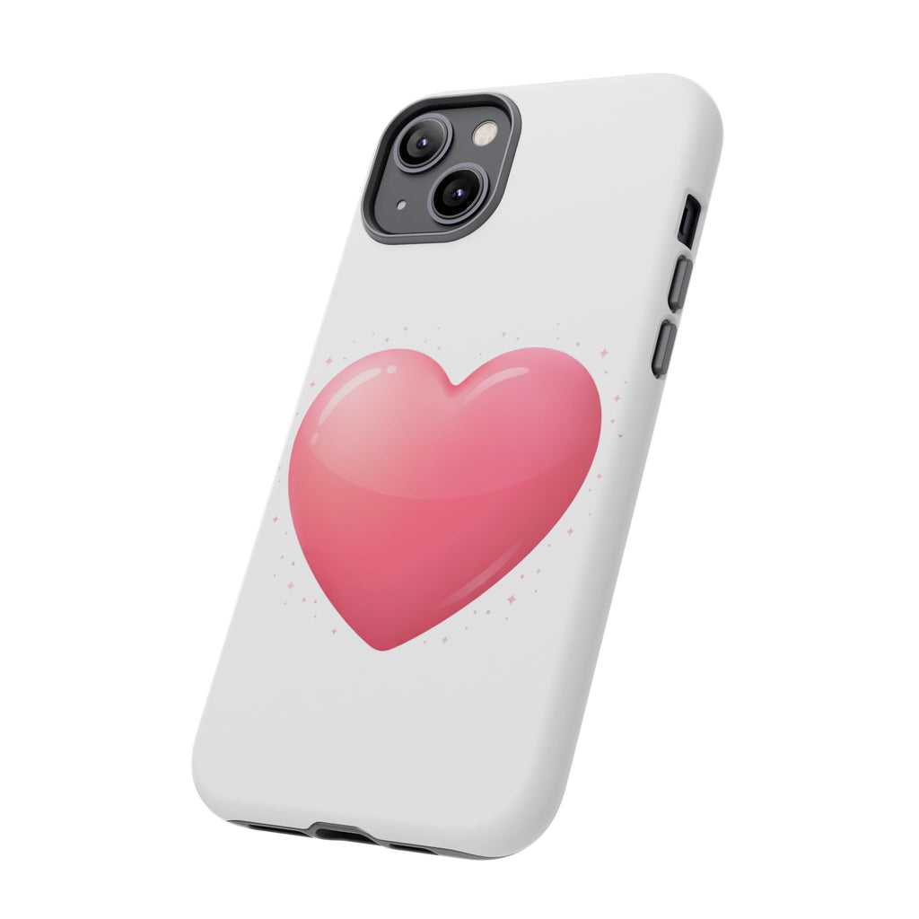 Heart Emoji Tough Case — Cute Pink Heart Phone Case for iPhone & Android