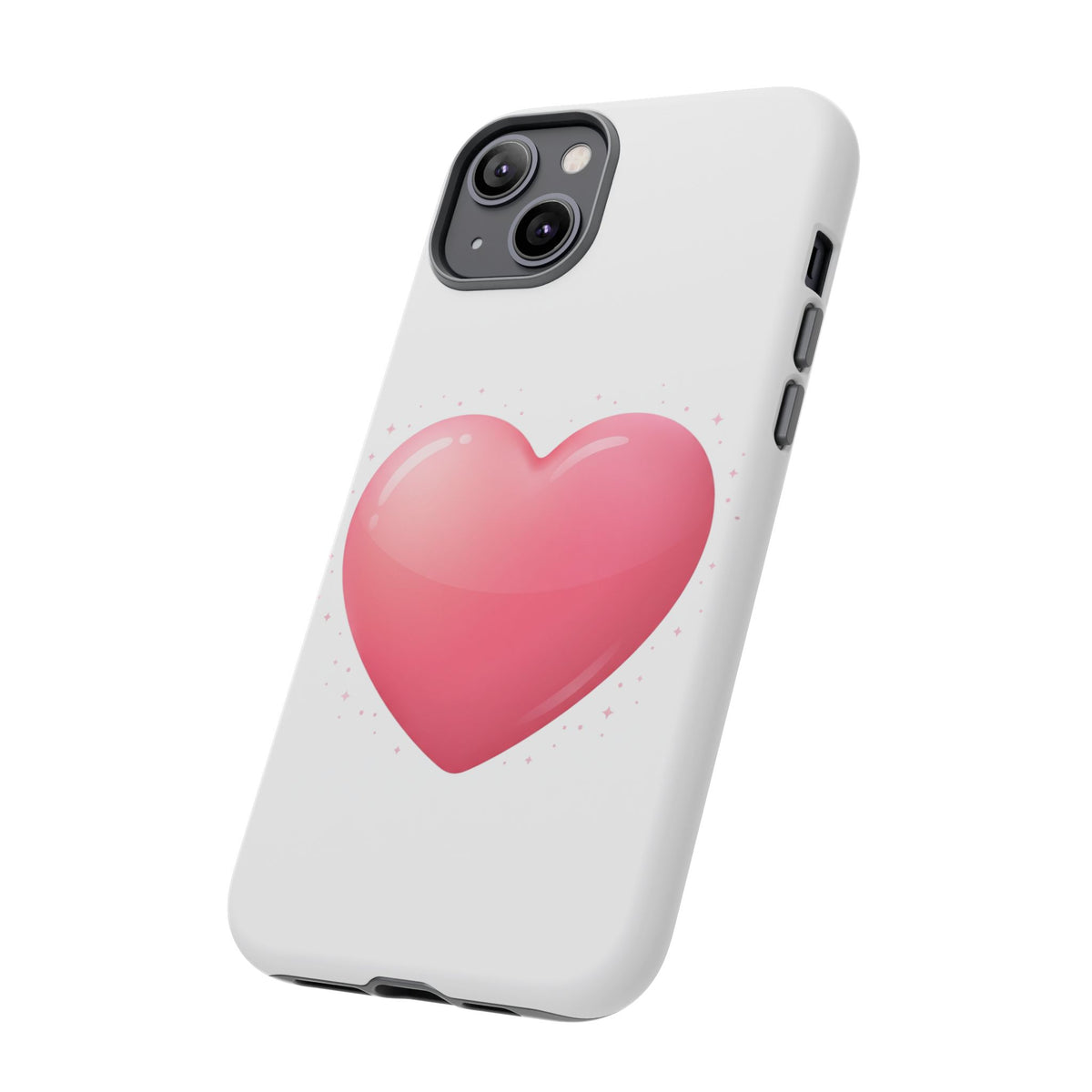 Heart Emoji Tough Case — Cute Pink Heart Phone Case for iPhone & Android