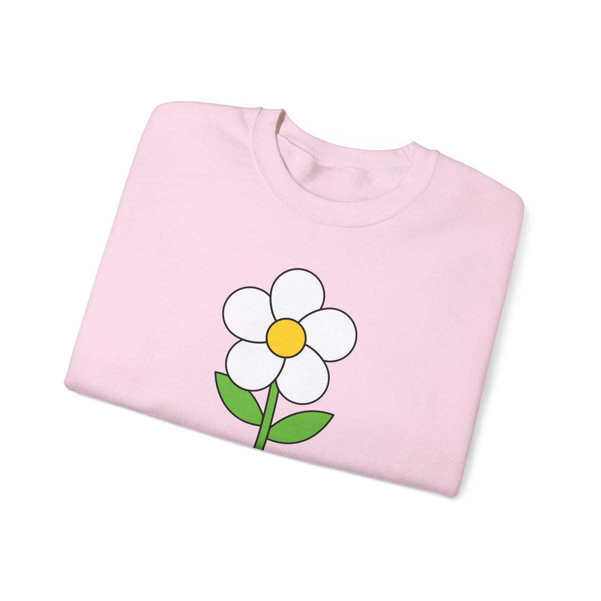 Daisy Graphic Crewneck Sweatshirt