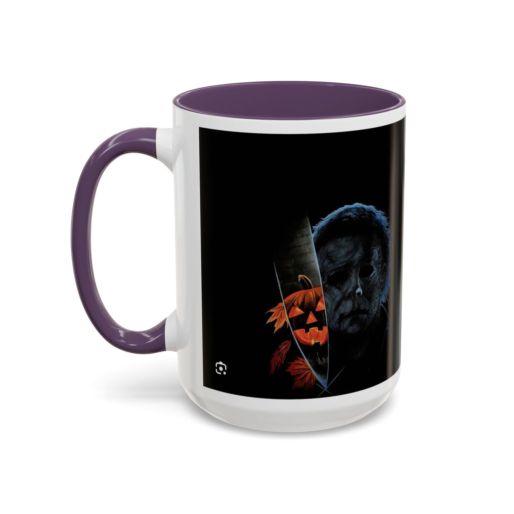 Michael Myers Halloween Coffee Mug — Horror Pumpkin Accent Mug (11/15oz)