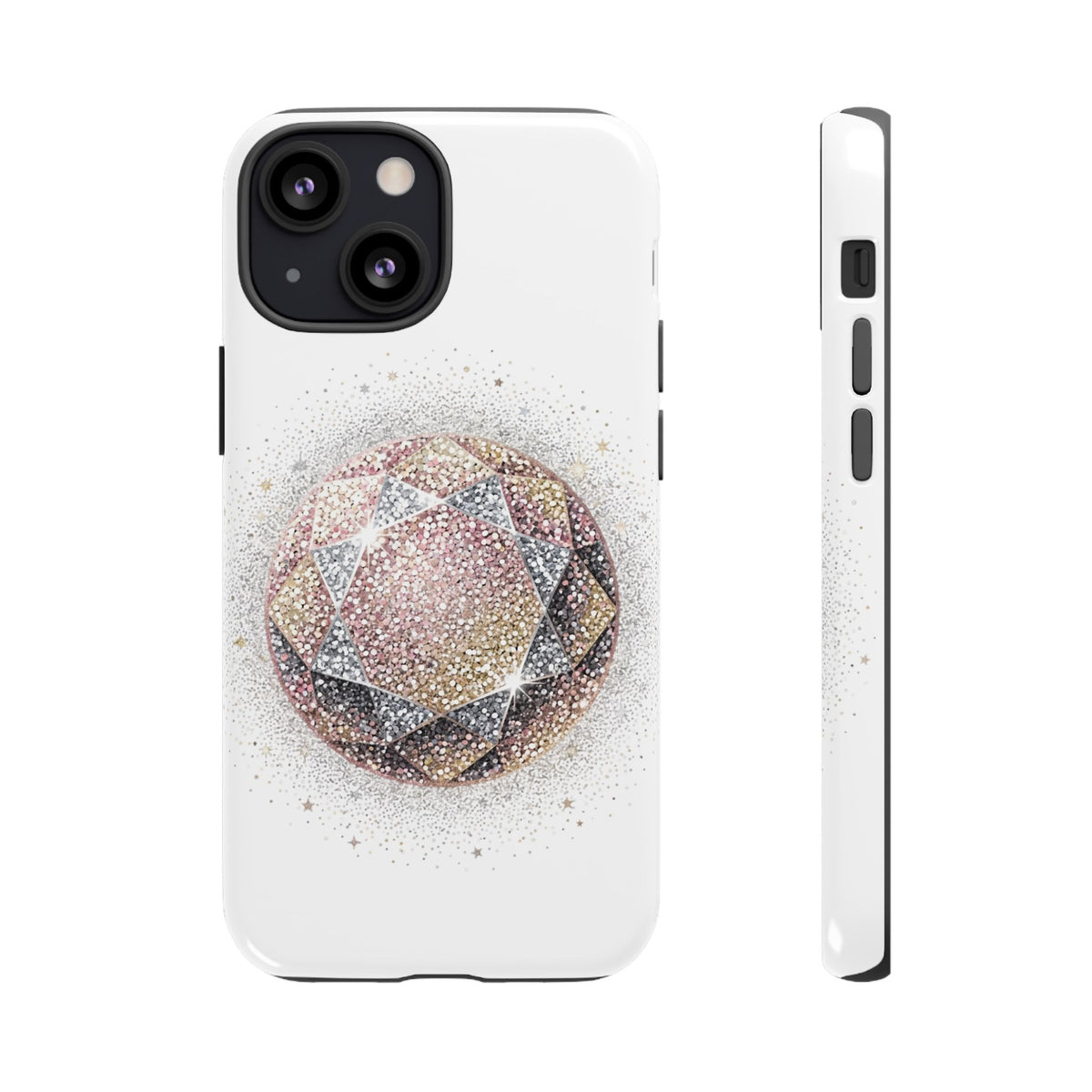 Glittery Tough Phone Cases