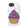 Purple Cupcake Tough Phone Cases