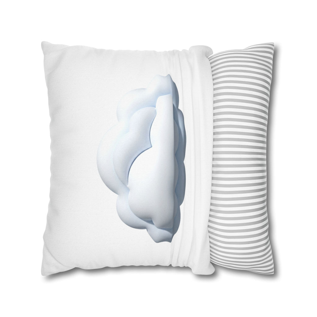 Cloud Throw White Pillowcase — Soft White Cloud Decorative Pillow Cover