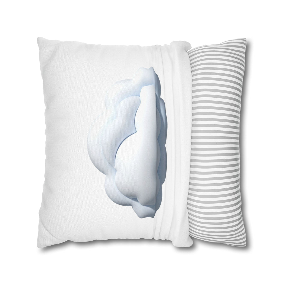 Cloud Throw White Pillowcase — Soft White Cloud Decorative Pillow Cover