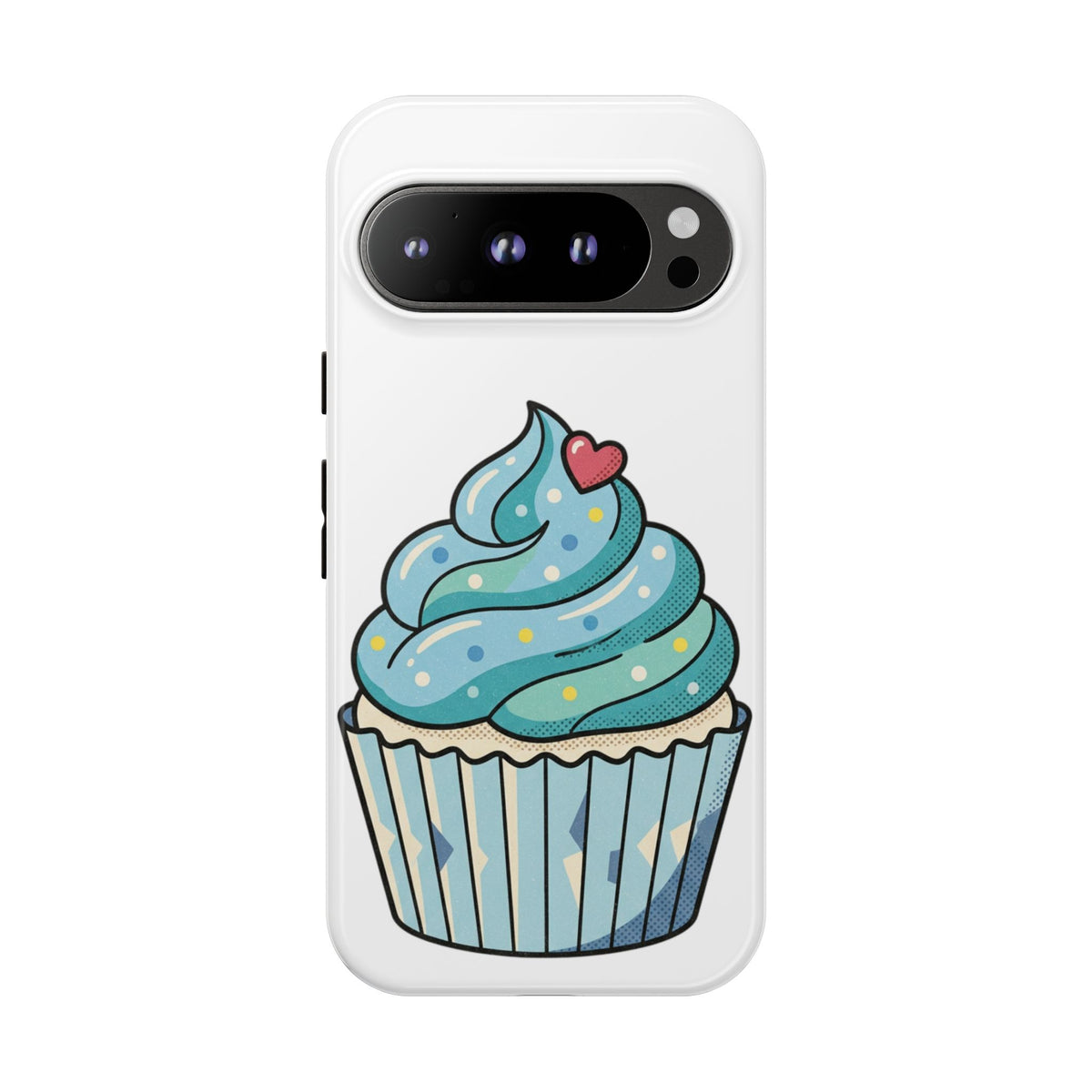 Blue Cupcake Tough Phone Cases