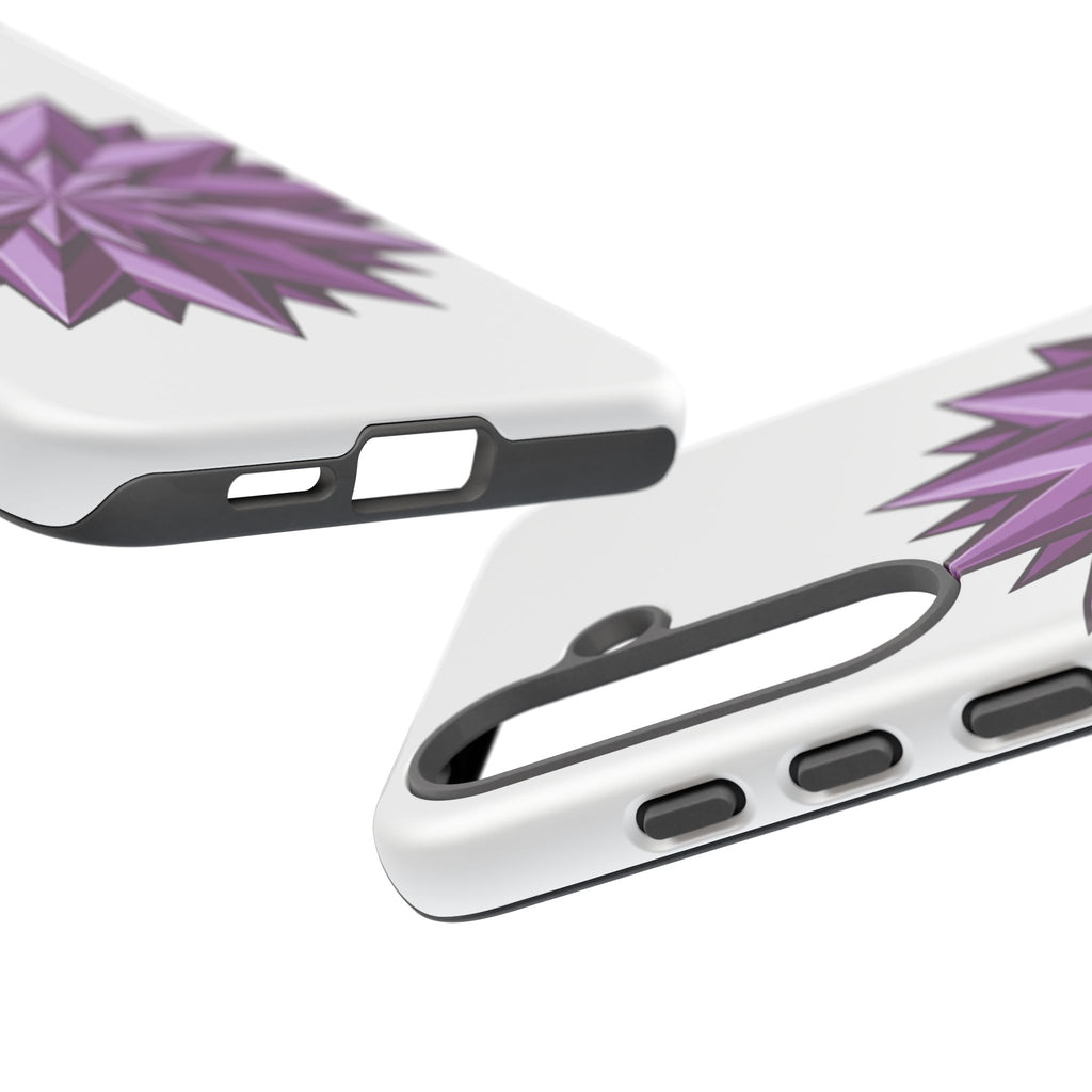 Purple Geometric Star Phone Case