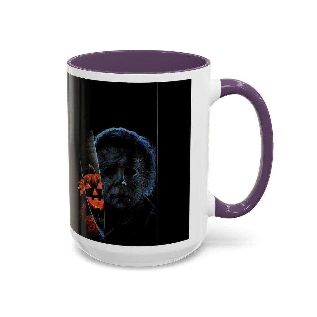 Michael Myers Halloween Coffee Mug — Horror Pumpkin Accent Mug (11/15oz)