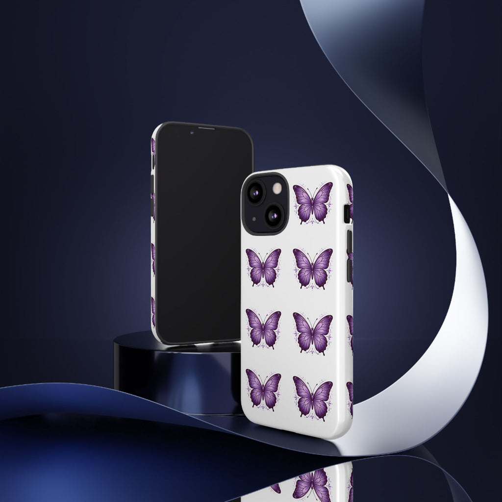 Purple Butterfly Phone Case