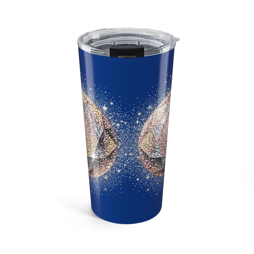 Glittery Navy Tumbler 20oz
