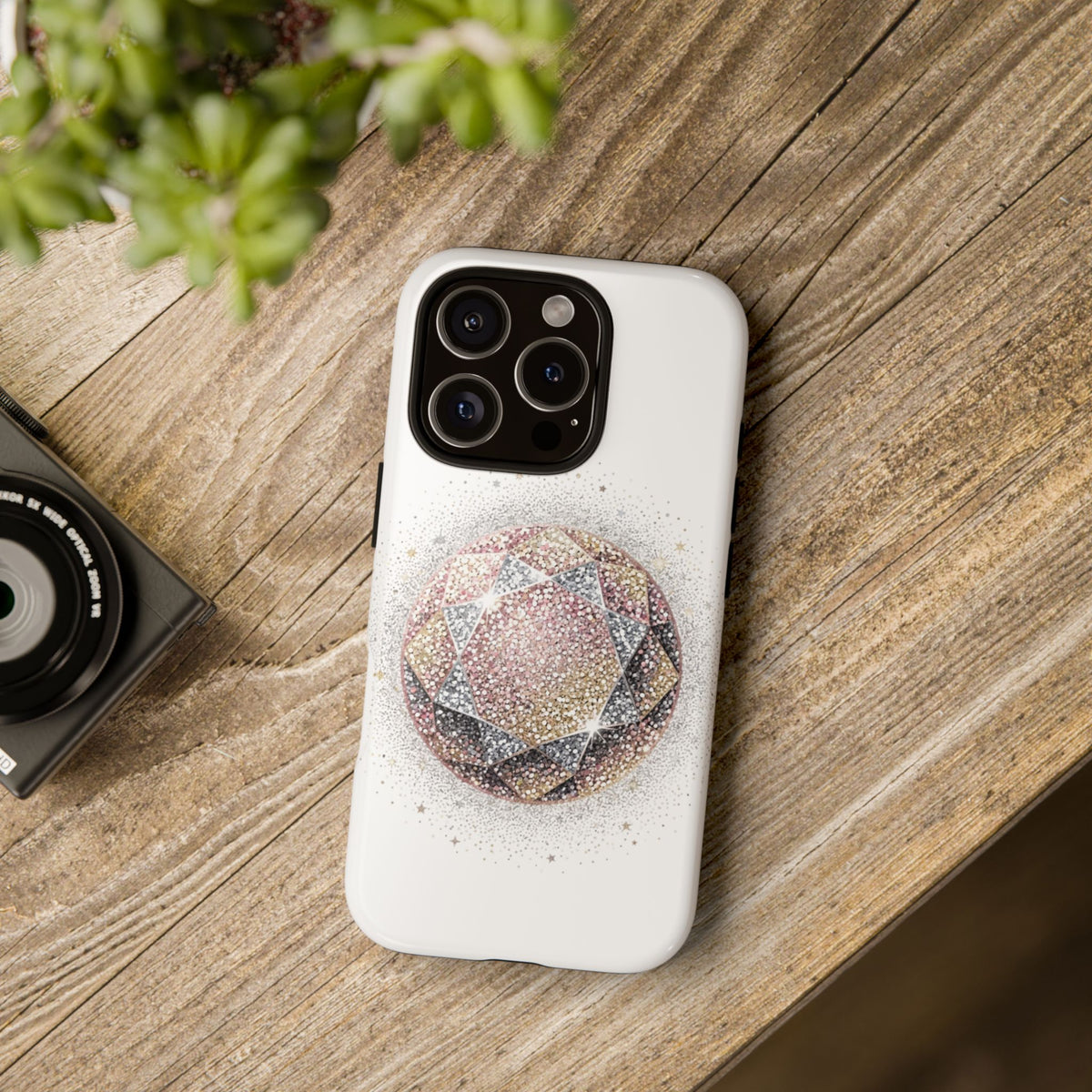 Glittery Tough Phone Cases