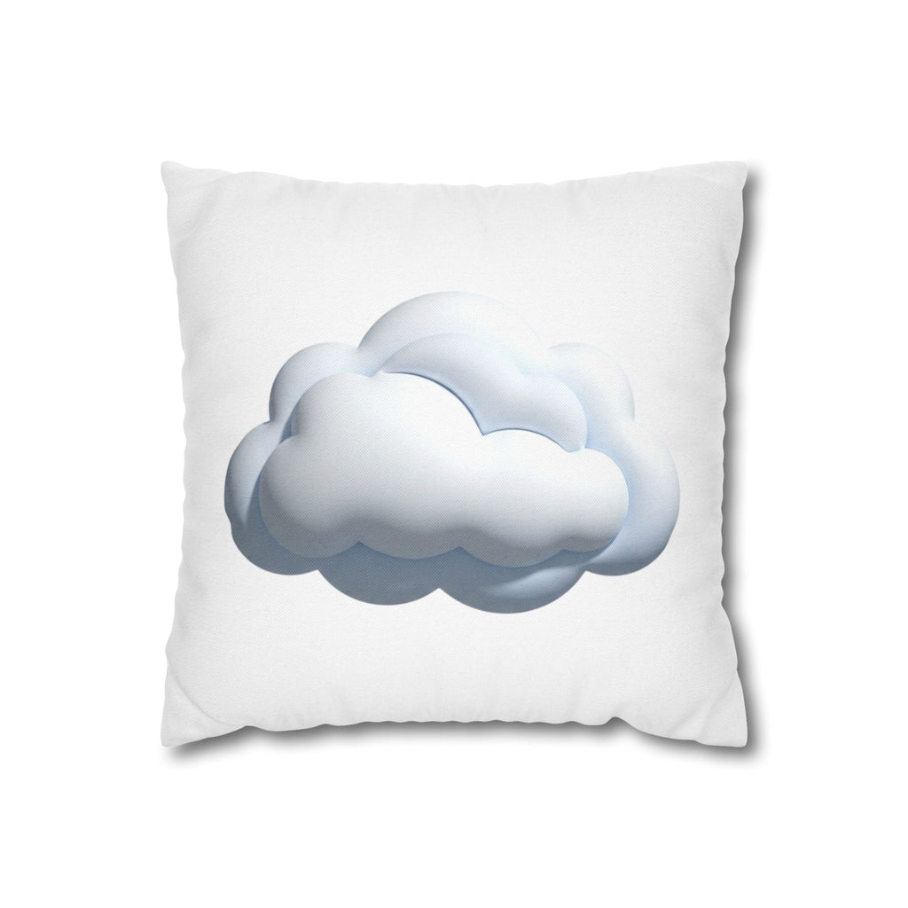 Cloud Throw White Pillowcase — Soft White Cloud Decorative Pillow Cover