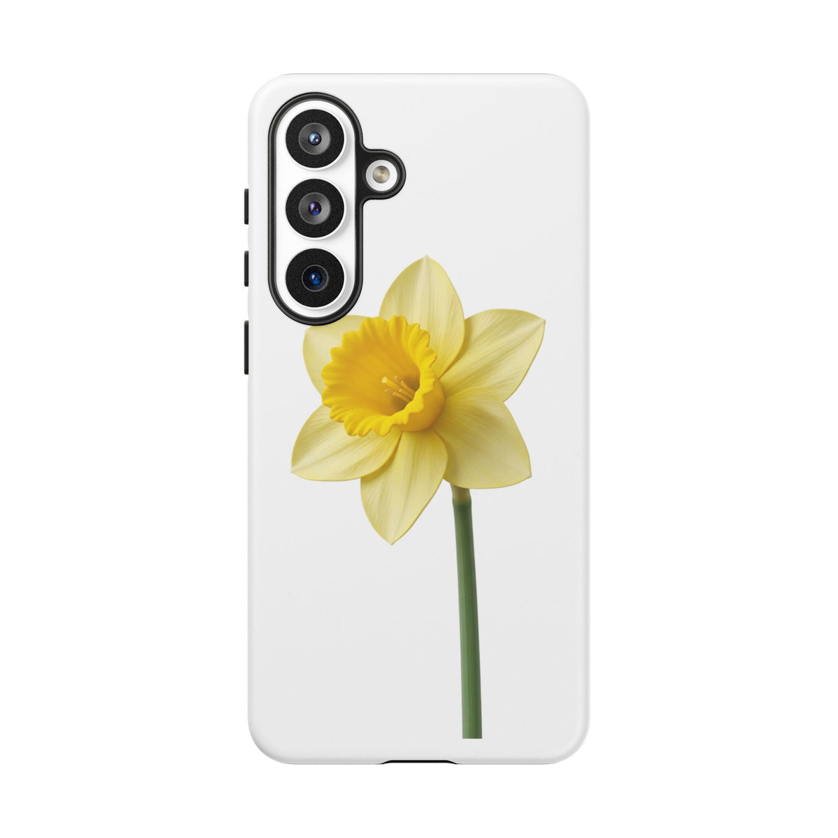 Daffodil Blossom Tough Phone Case — Yellow Spring Floral iPhone Cover