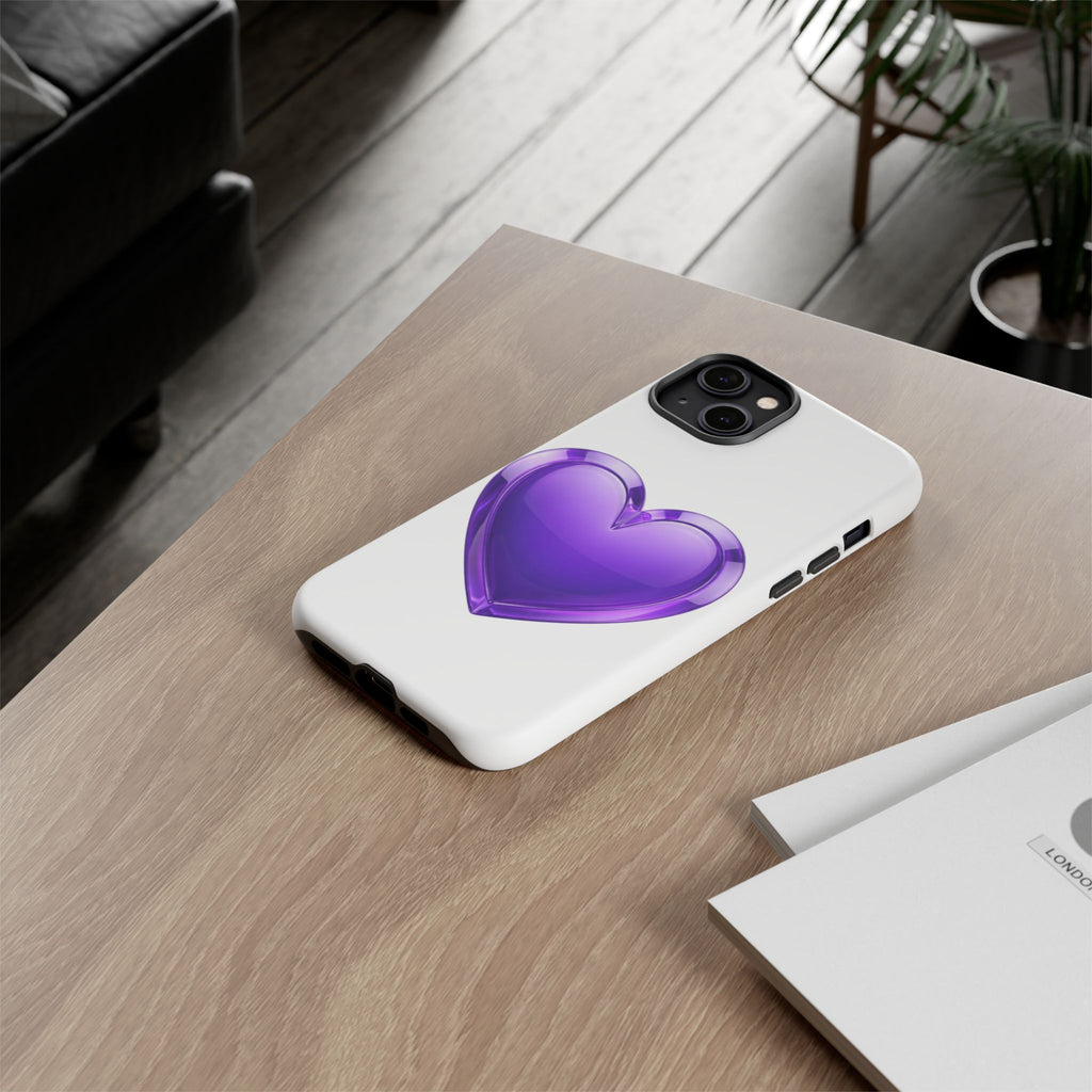 Purple Heart Tough Phone Cases