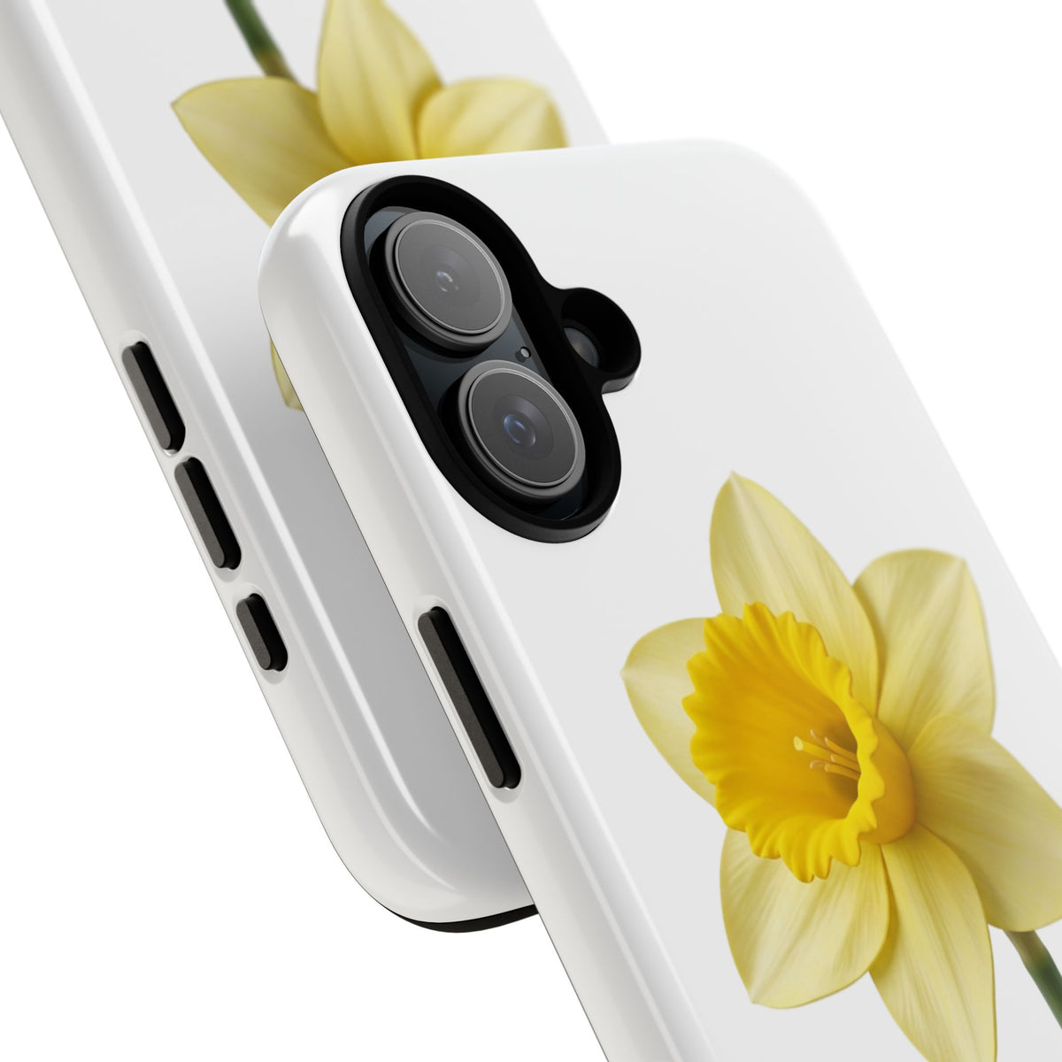 Daffodil Blossom Tough Phone Case — Yellow Spring Floral iPhone Cover