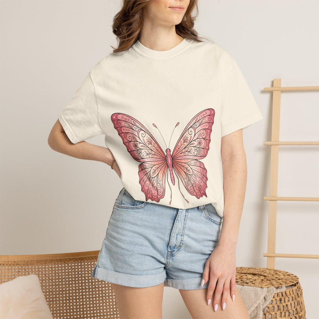 Butterfly Illustration T-Shirt
