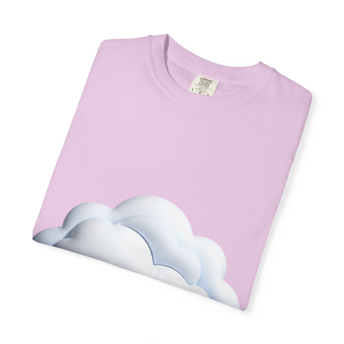 Cloud Graphic T-Shirt — Soft Dreamy Cloud Design