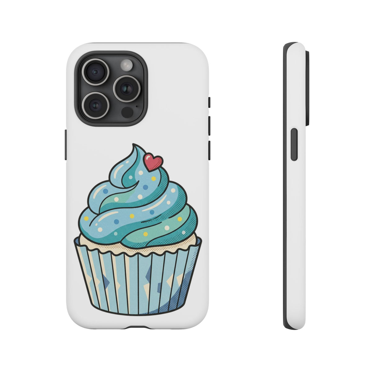 Blue Cupcake Tough Phone Cases