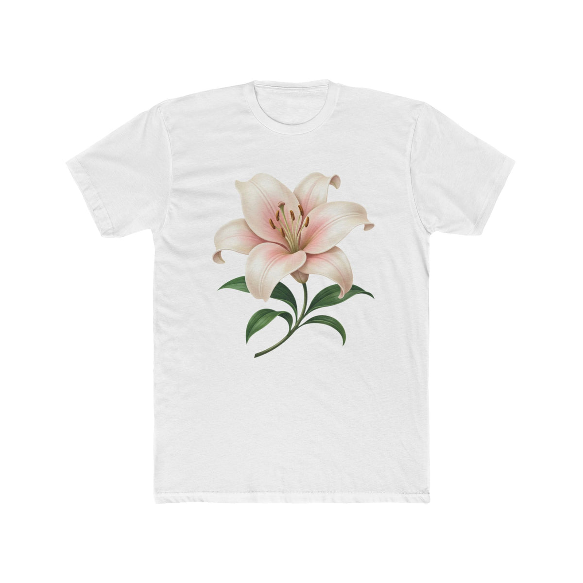 Pink Lily Floral T-Shirt