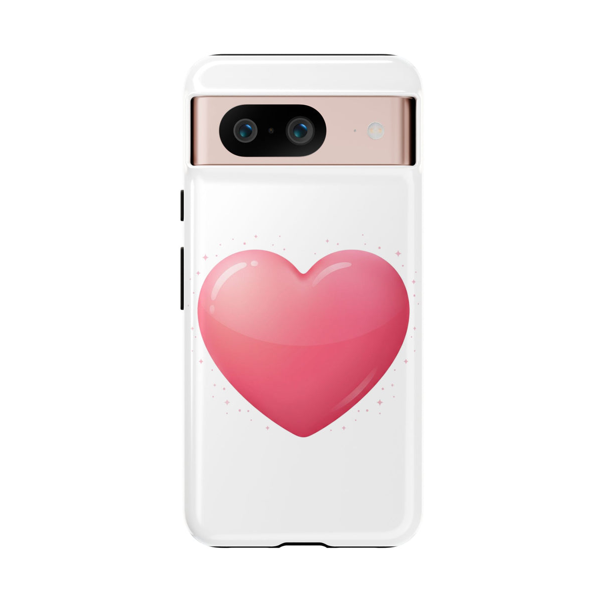 Heart Emoji Tough Case — Cute Pink Heart Phone Case for iPhone & Android