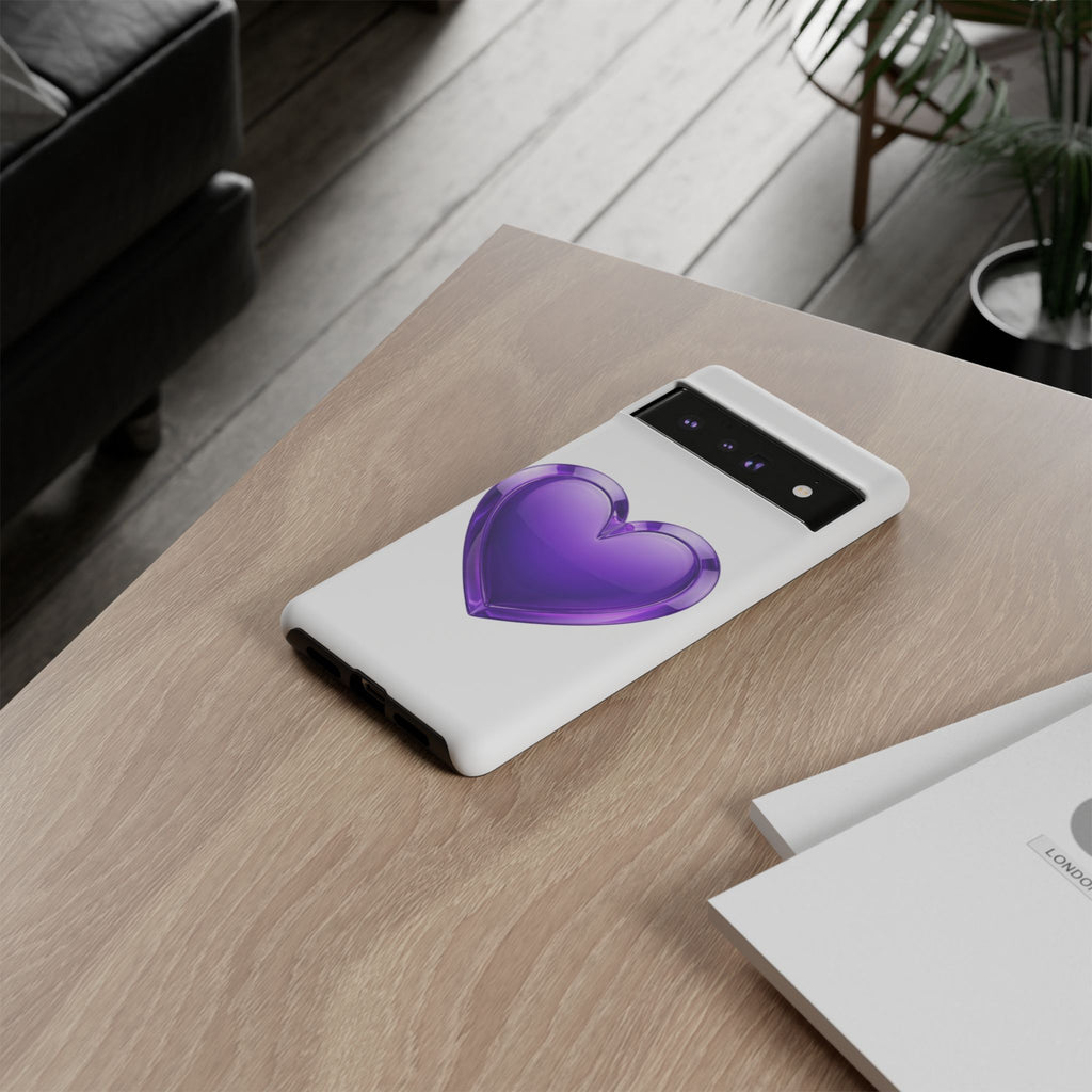 Purple Heart Tough Phone Cases