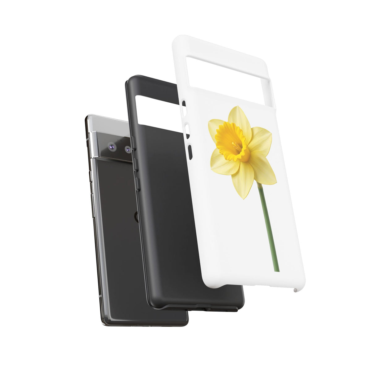 Daffodil Blossom Tough Phone Case — Yellow Spring Floral iPhone Cover