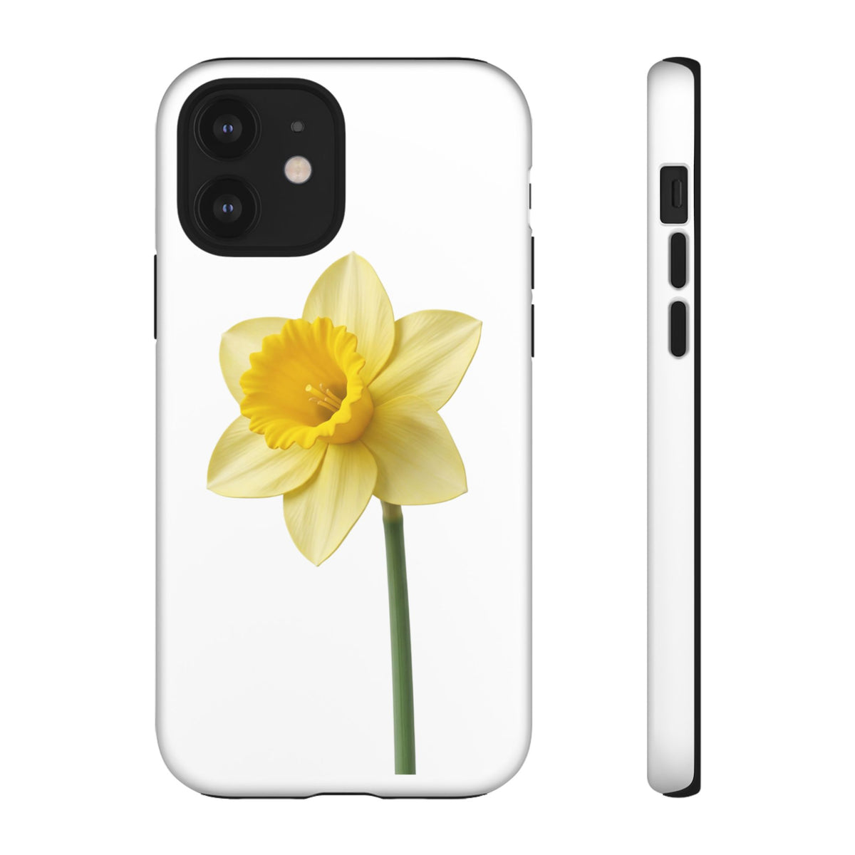 Daffodil Blossom Tough Phone Case — Yellow Spring Floral iPhone Cover